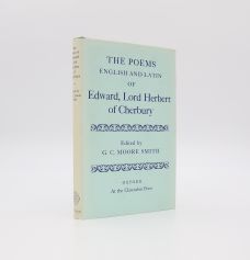 THE POEMS ENGLISH AND LATIN OF EDWARD, LORD HERBERT OF CHERBURY