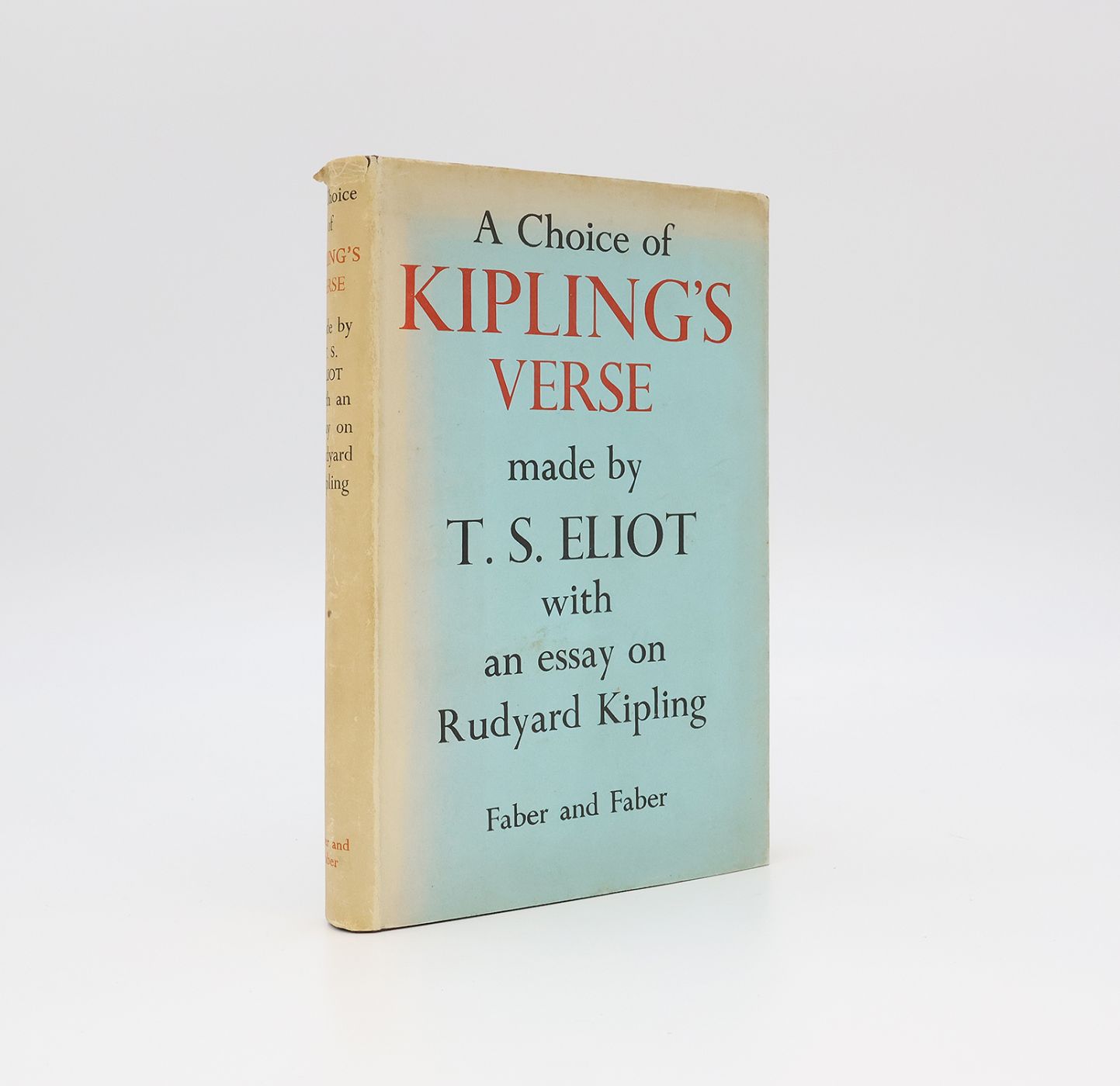 A CHOICE OF KIPLING'S VERSE: -  image 1