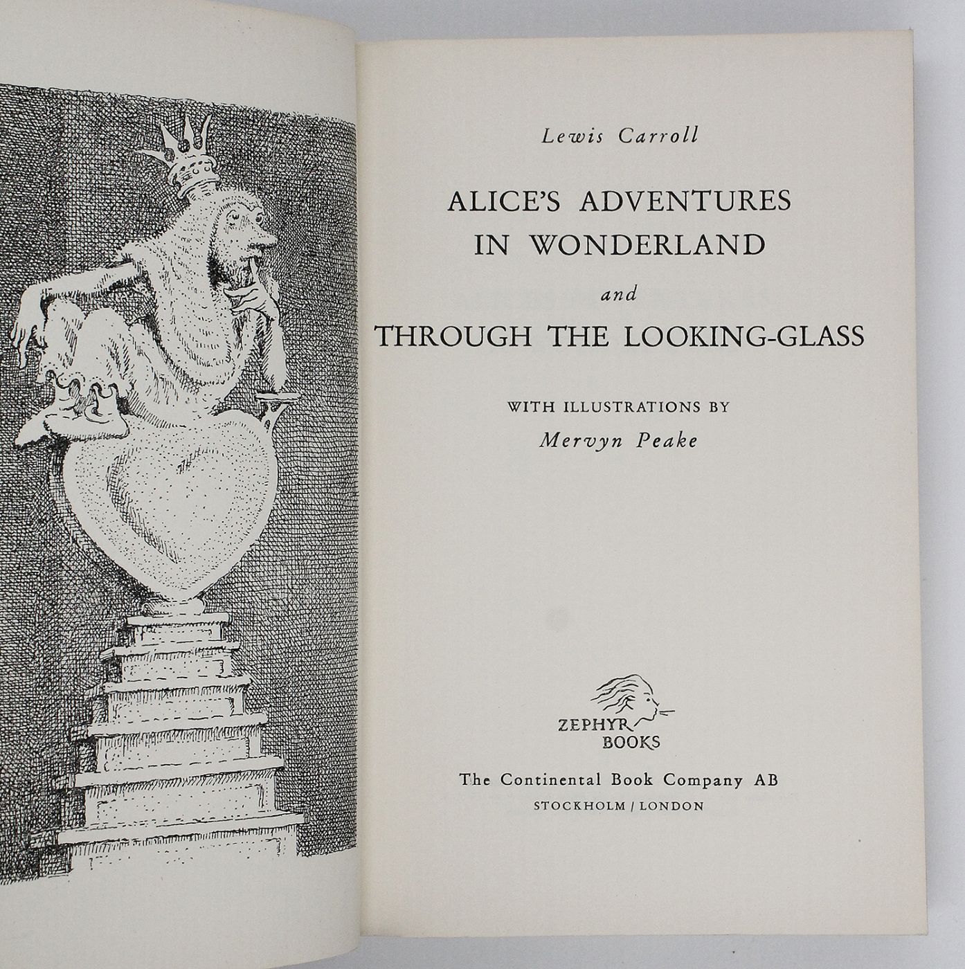 ALICE'S ADVENTURES IN WONDERLAND and THROUGH THE LOOKING GLASS -  image 4