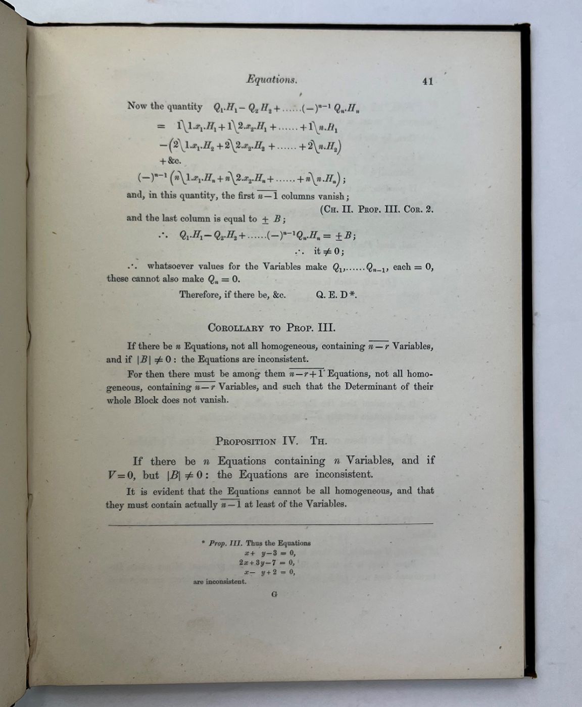 AN ELEMENTARY TREATISE ON DETERMINANTS, WITH THEIR APPLICATION TO SIMULTANEOUS LINEAR EQUATIONS AND ALGEBRAICAL GEOMETRY -  image 5