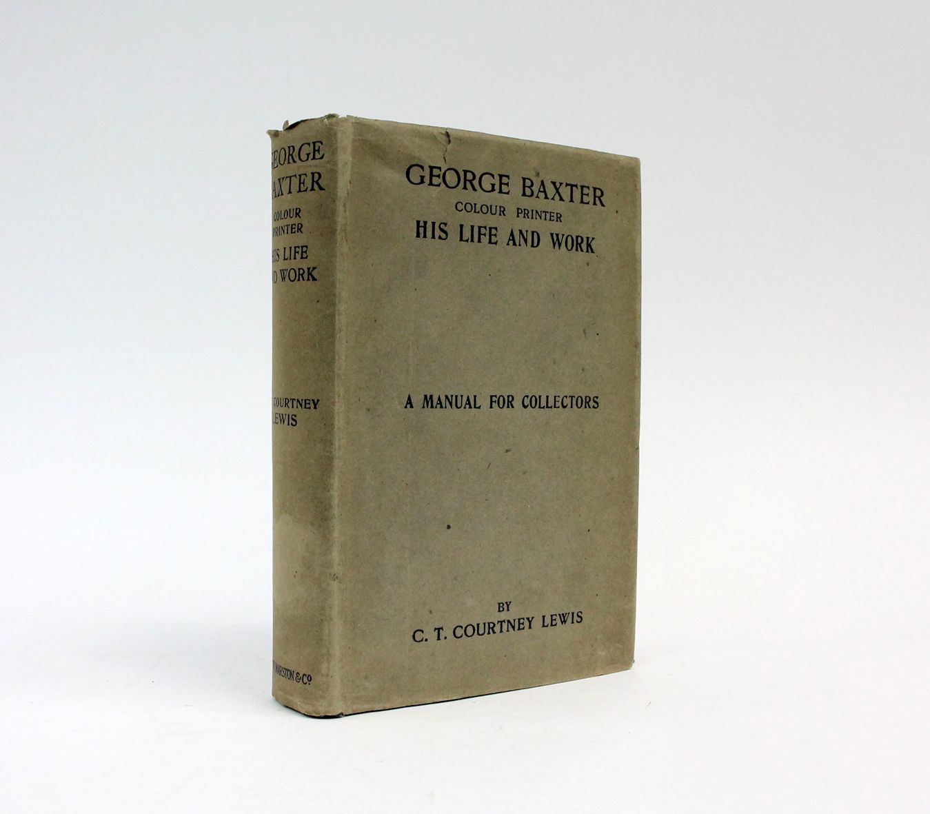 GEORGE BAXTER (COLOUR PRINTER) HIS LIFE AND WORK -  image 1