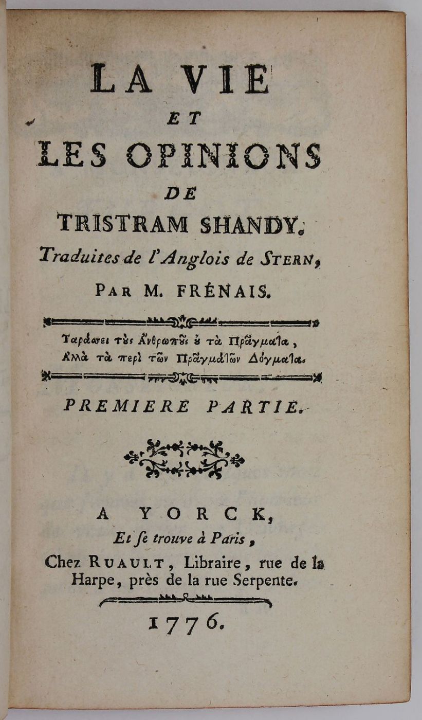 LA VIE ET LES OPINIONS DE TRISTRAM SHANDY. -  image 3