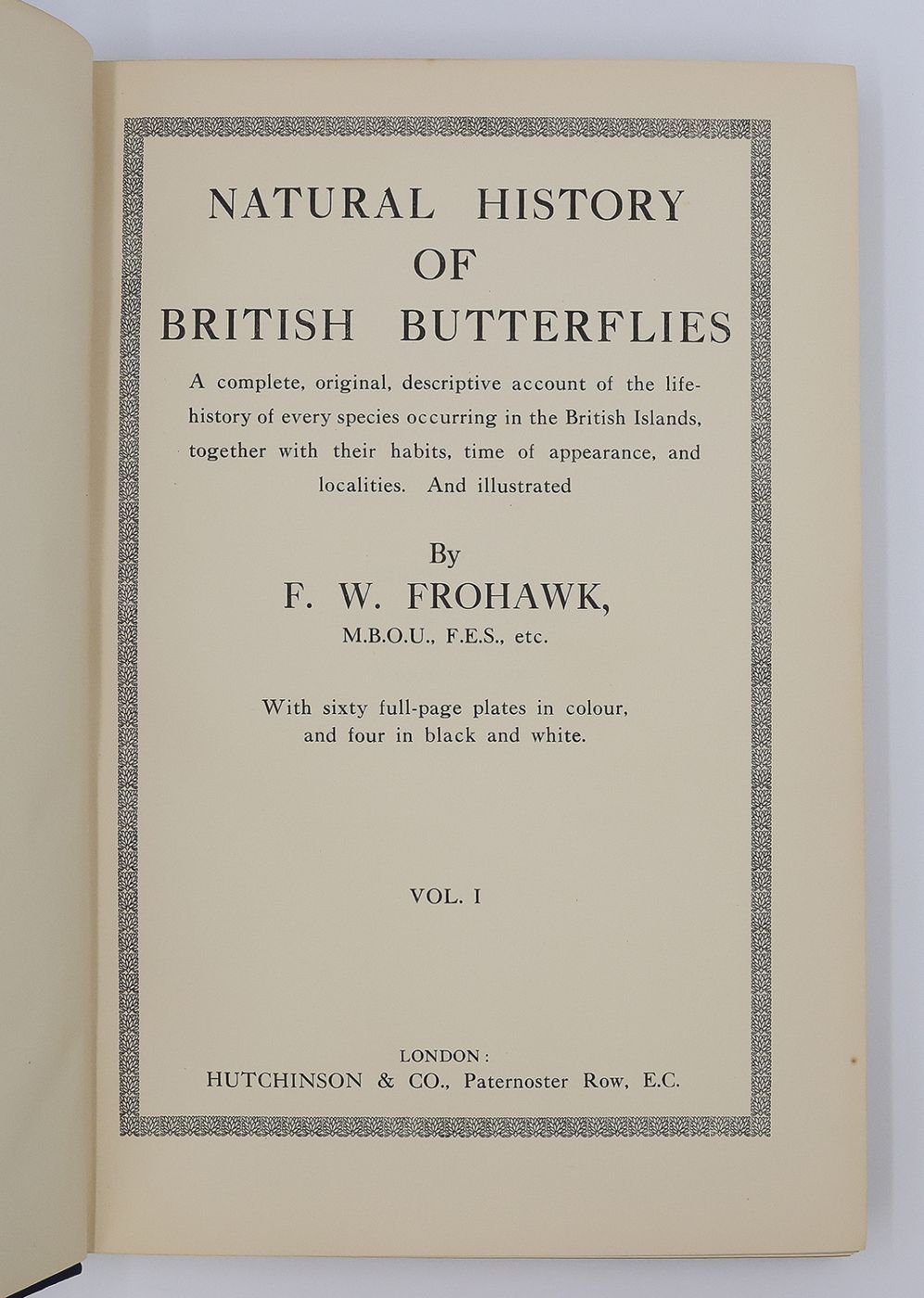 NATURAL HISTORY OF BRITISH BUTTERFLIES. -  image 5