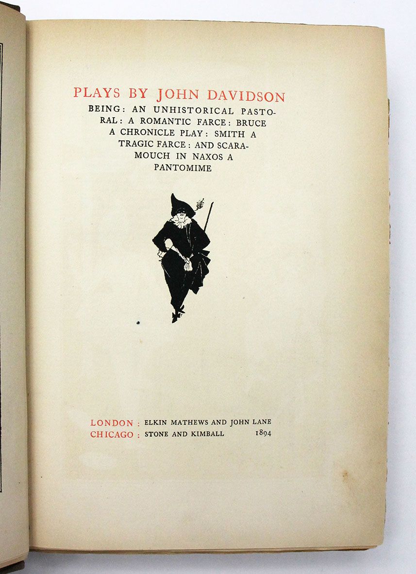 PLAYS BY JOHN DAVIDSON. -  image 2