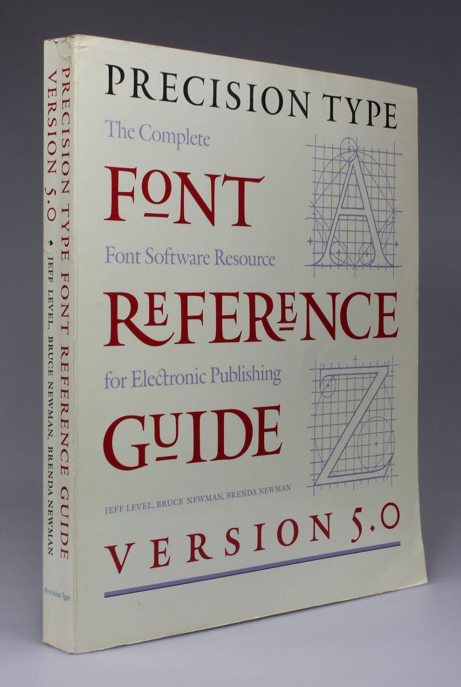 PRECISION TYPE: FONT REFERENCE GUIDE Version 5.0 -  image 1