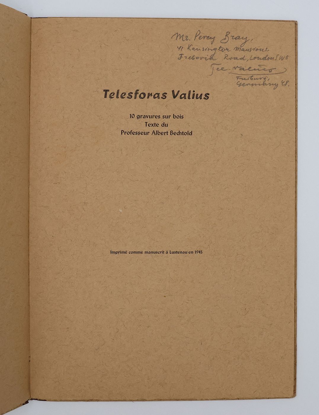 TELESFORAS VALIUS: 10 GRAVURES SUR BOIS -  image 3