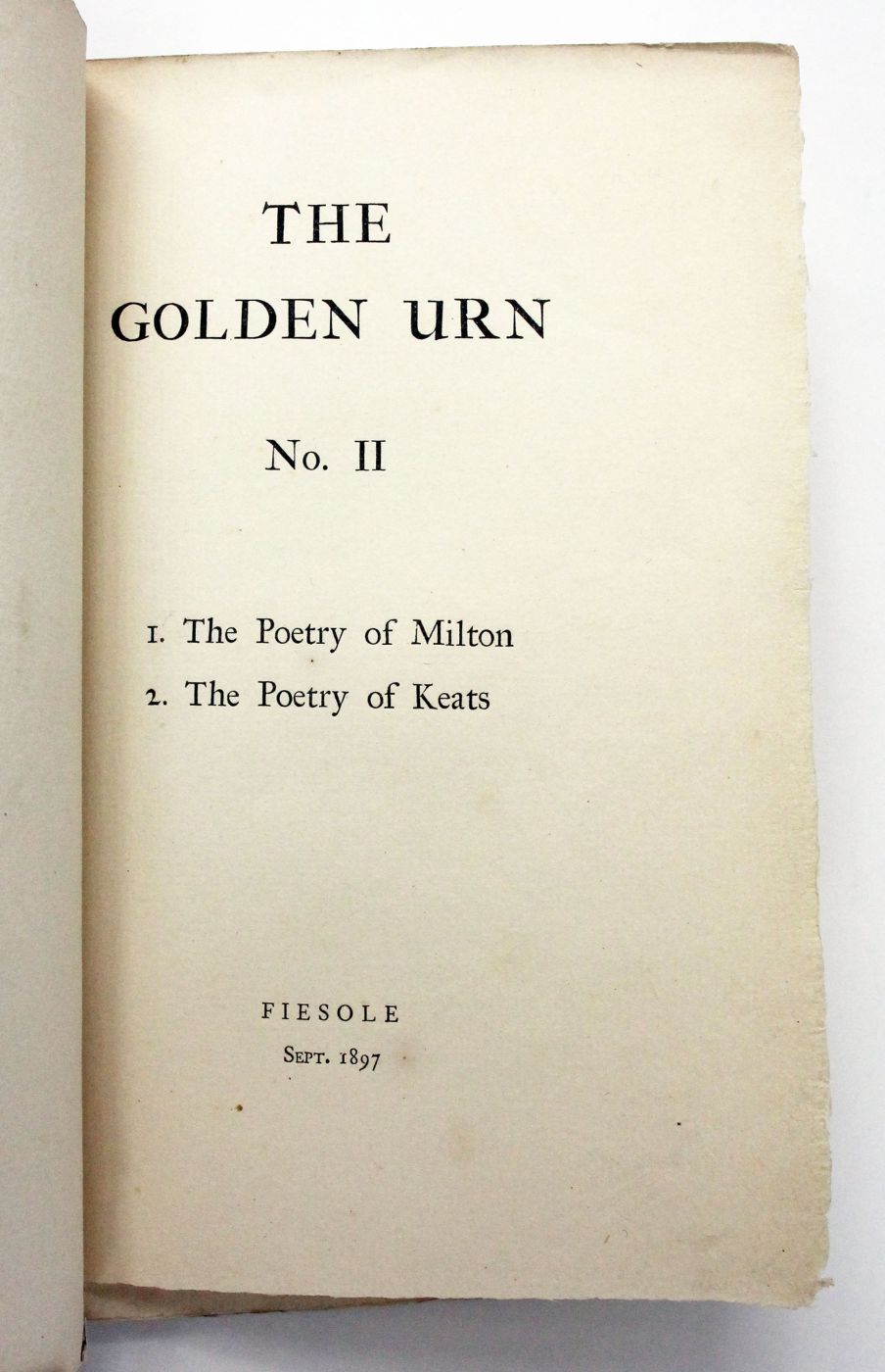 THE GOLDEN URN: -  image 2