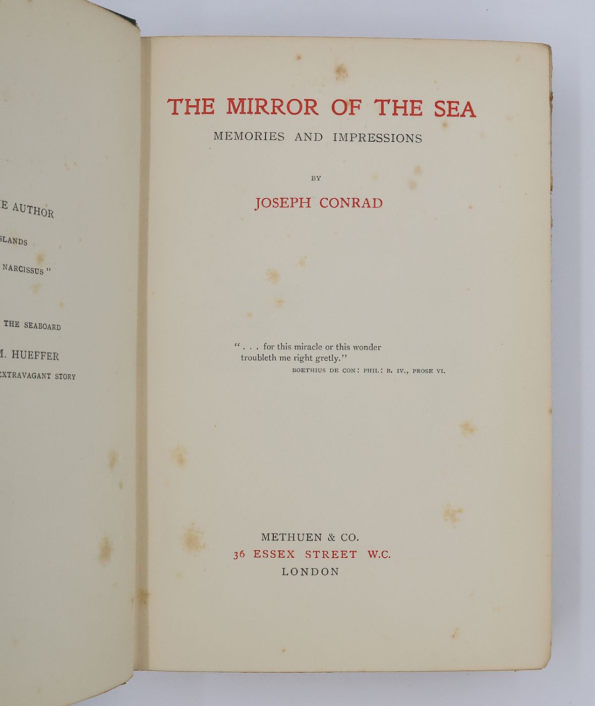 THE MIRROR OF THE SEA: -  image 4