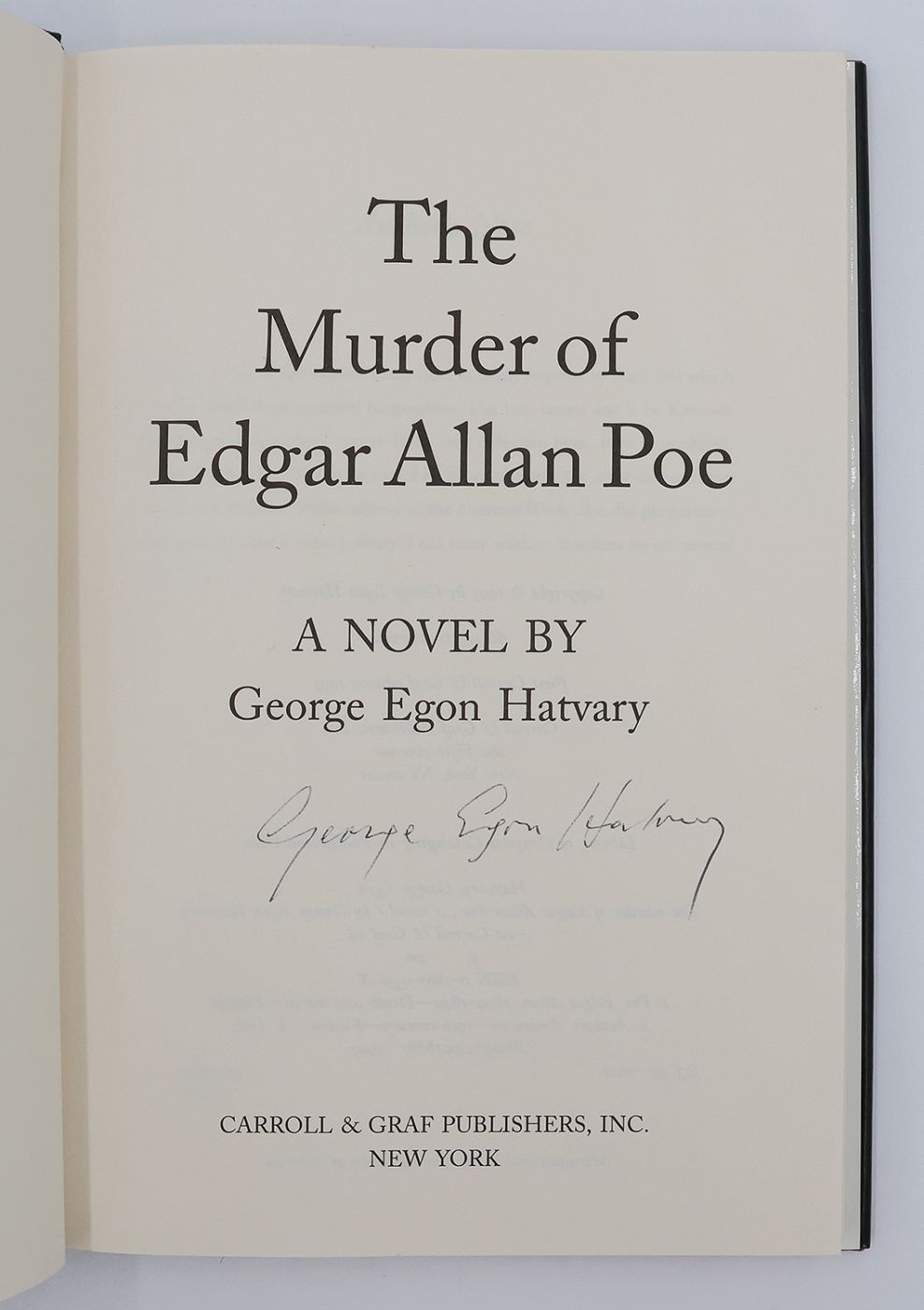 THE MURDER OF EDGAR ALLAN POE -  image 2