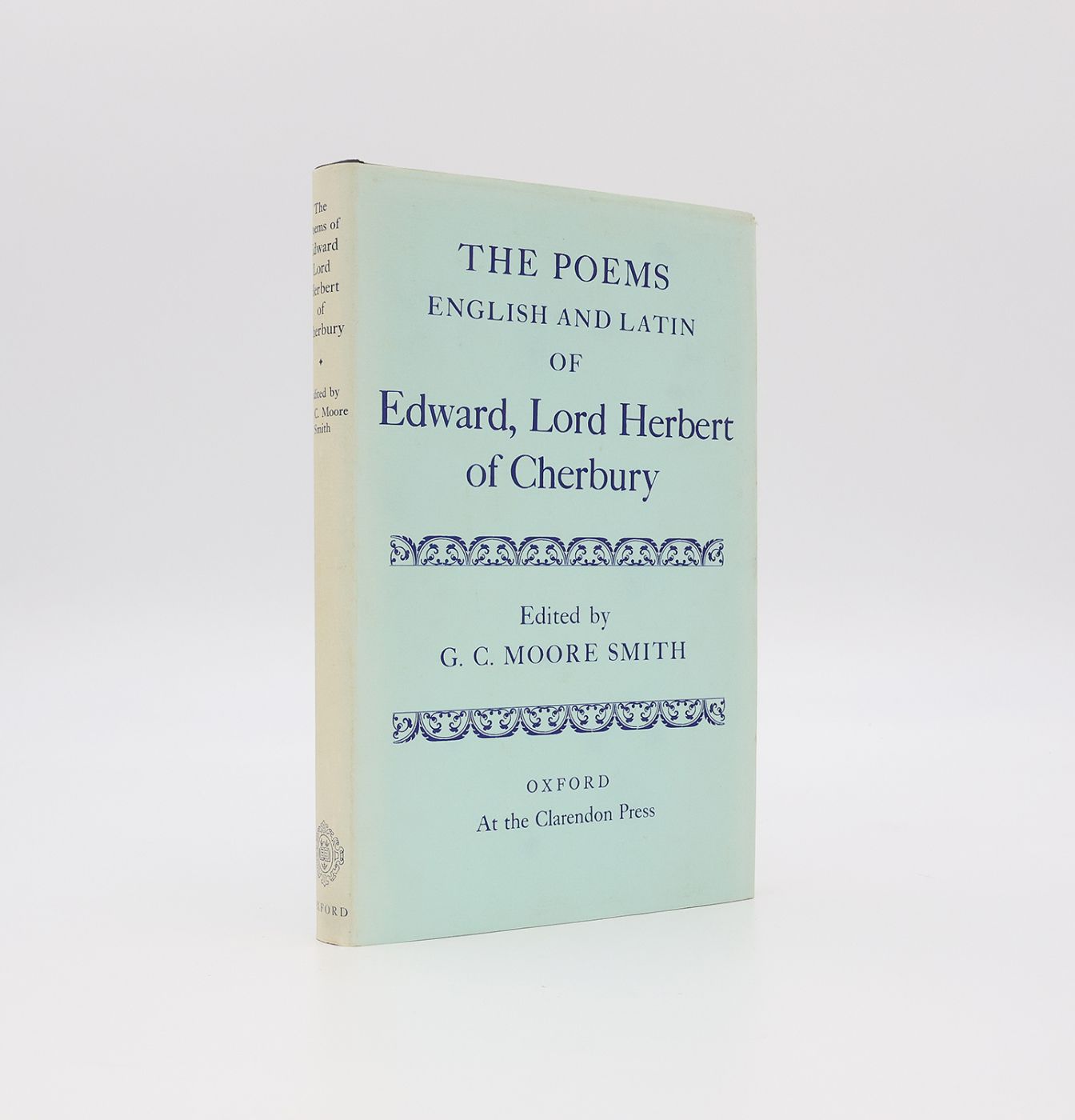 THE POEMS ENGLISH AND LATIN OF EDWARD, LORD HERBERT OF CHERBURY -  image 1