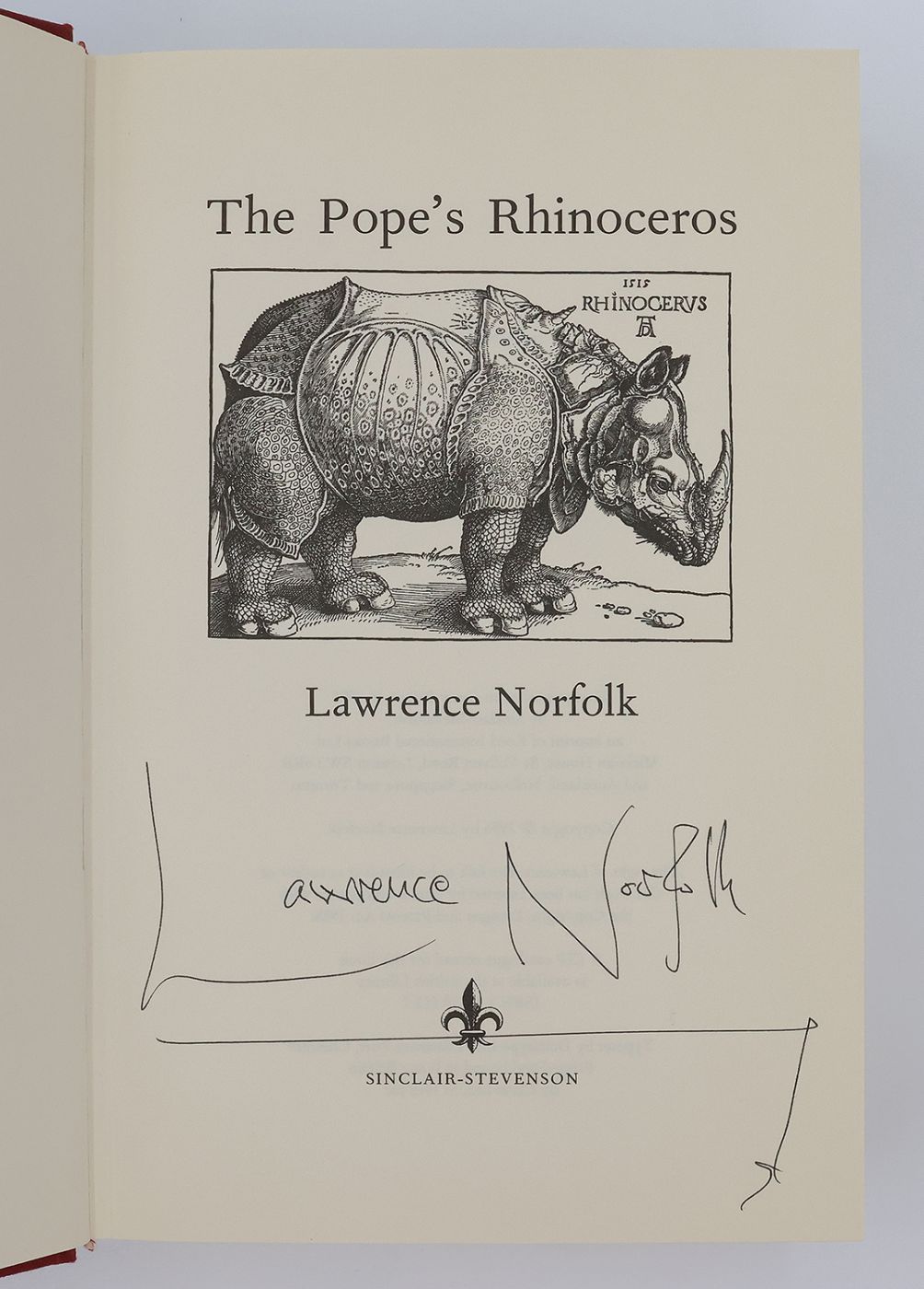 THE POPE'S RHINOCEROS -  image 2