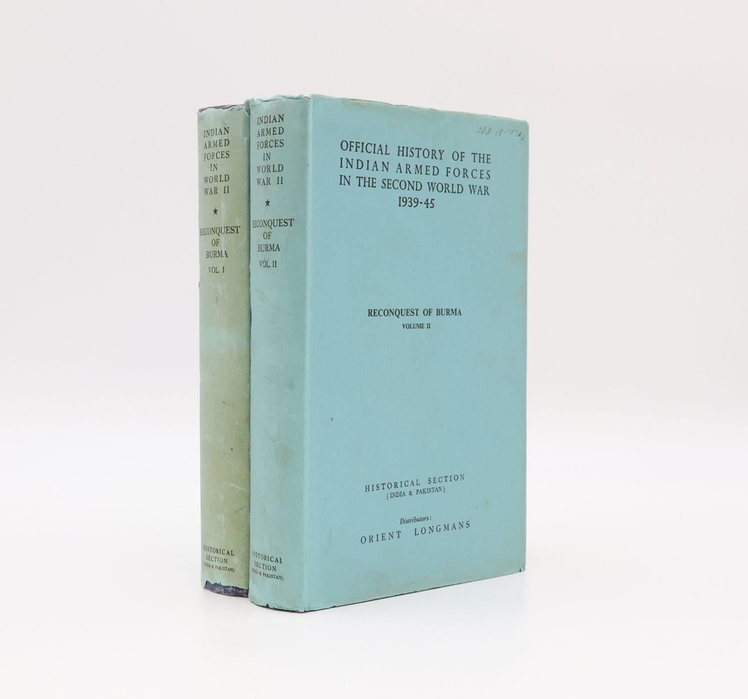 THE RECONQUEST OF BURMA VOLUMES I AND II -  image 1