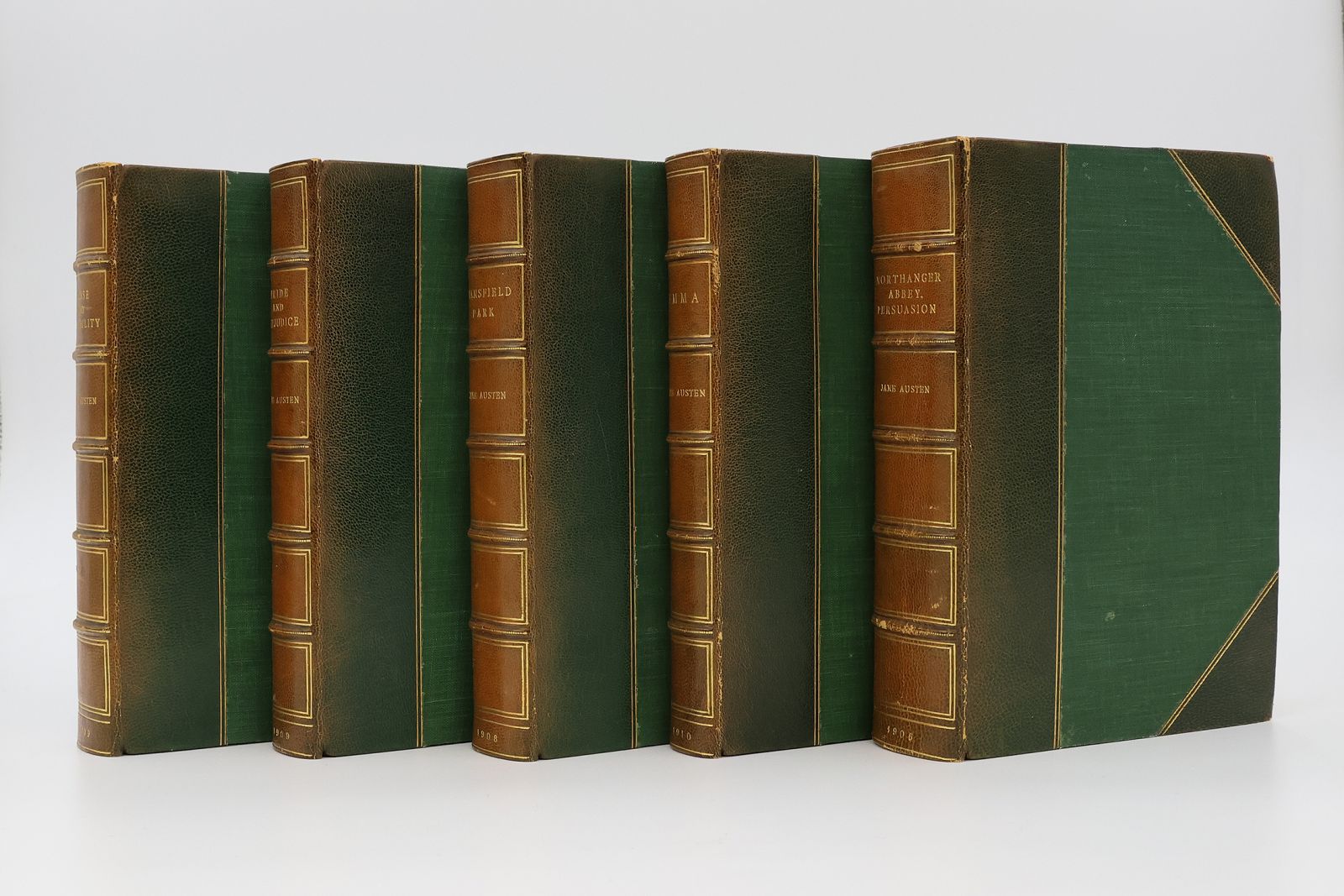 THE WORKS: PRIDE AND PREJUDICE, SENSE AND SENSIBILITY, EMMA, MANSFIELD PARK, NORTHANGER ABBEY & PERSUASION. -  image 3