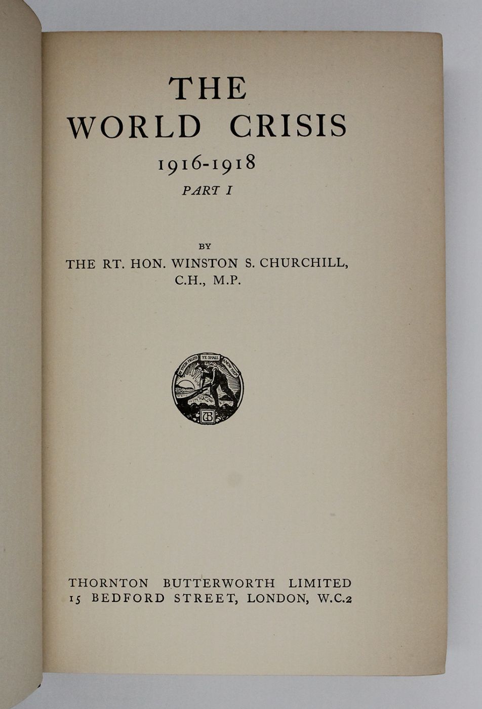 THE WORLD CRISIS: 1916-1918 -  image 5