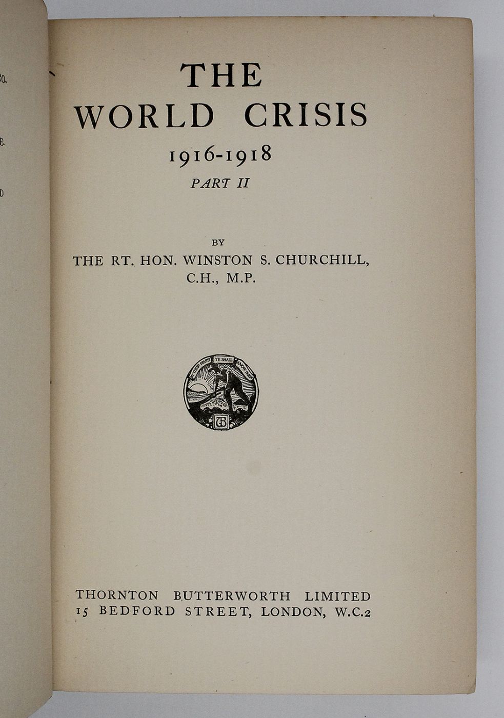 THE WORLD CRISIS: 1916-1918 -  image 6